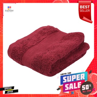 ผ้าขนหนู HOME LIVING STYLE TWILL 15X32 นิ้ว สีแดงTOWEL HOME LIVING STYLE TWILL 15X32" RED