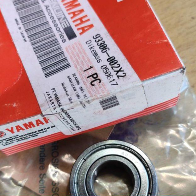 BEARING LAHER NOKEN AS VEGA R MIO JUPITER FORCE PART ORIGINAL YAMAHA 93306-002X2