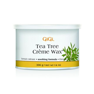 ของแท้! GiGi Tea Tree Creme Soft Wax ที ทรี ครีม ซอฟท์ แว็กซ์ เหมาะกับผิวแพ้ง่าย (ใช้ร่วมกับแถบผ้า แว็กสำหรับมืออาชีพ)