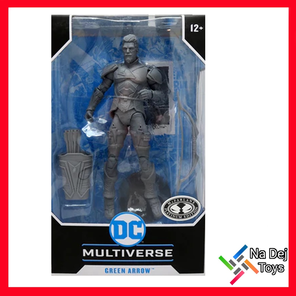 McFarlane Toys Green Arrow Injustice 2 Platinum Edition  DC Multiverse 7" figure กรีน แอโรว์ อินจัสต