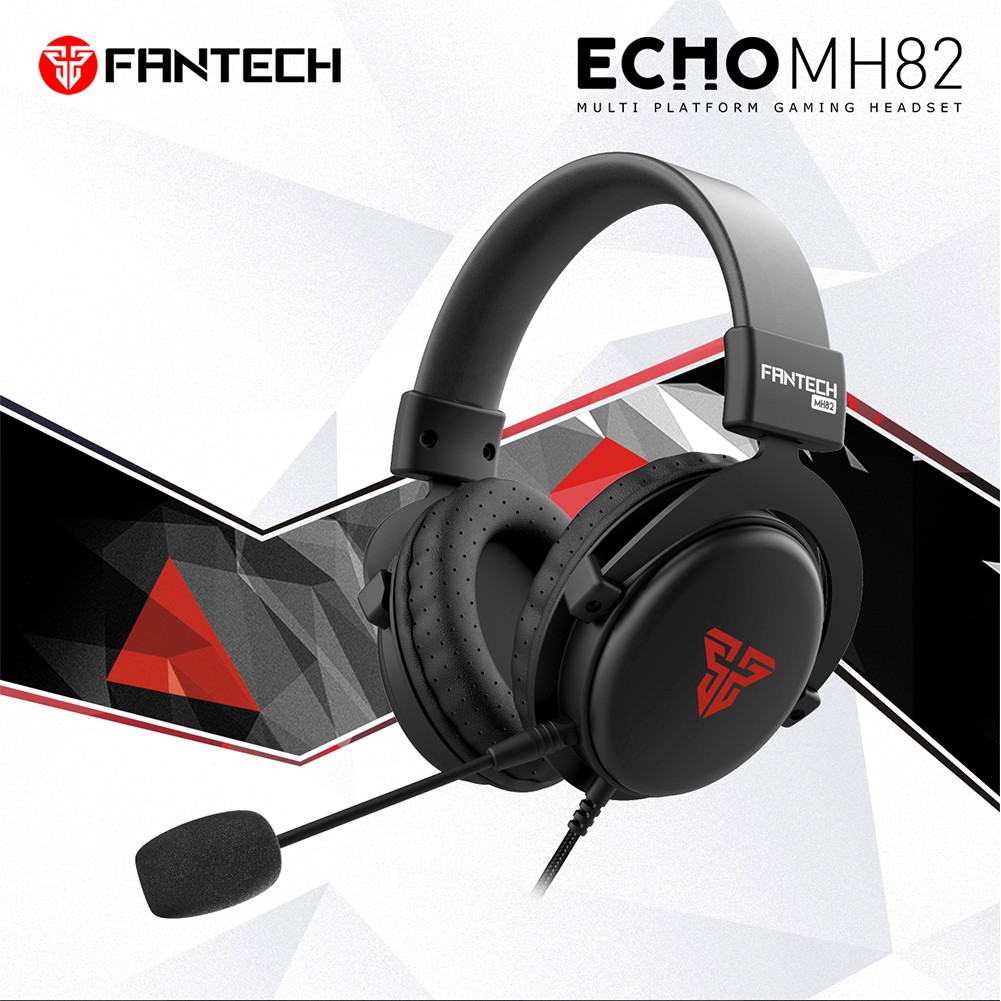 FANTECH HEADSET (หูฟัง) MH82 ECHO MULTI PLATFORM GAMING HEADSET