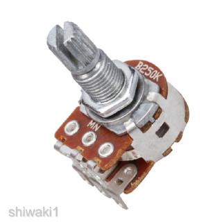 [SHIWAKI1] Dual deck B250K-ohm control pot Blend/Balance Pickups Potentiometer