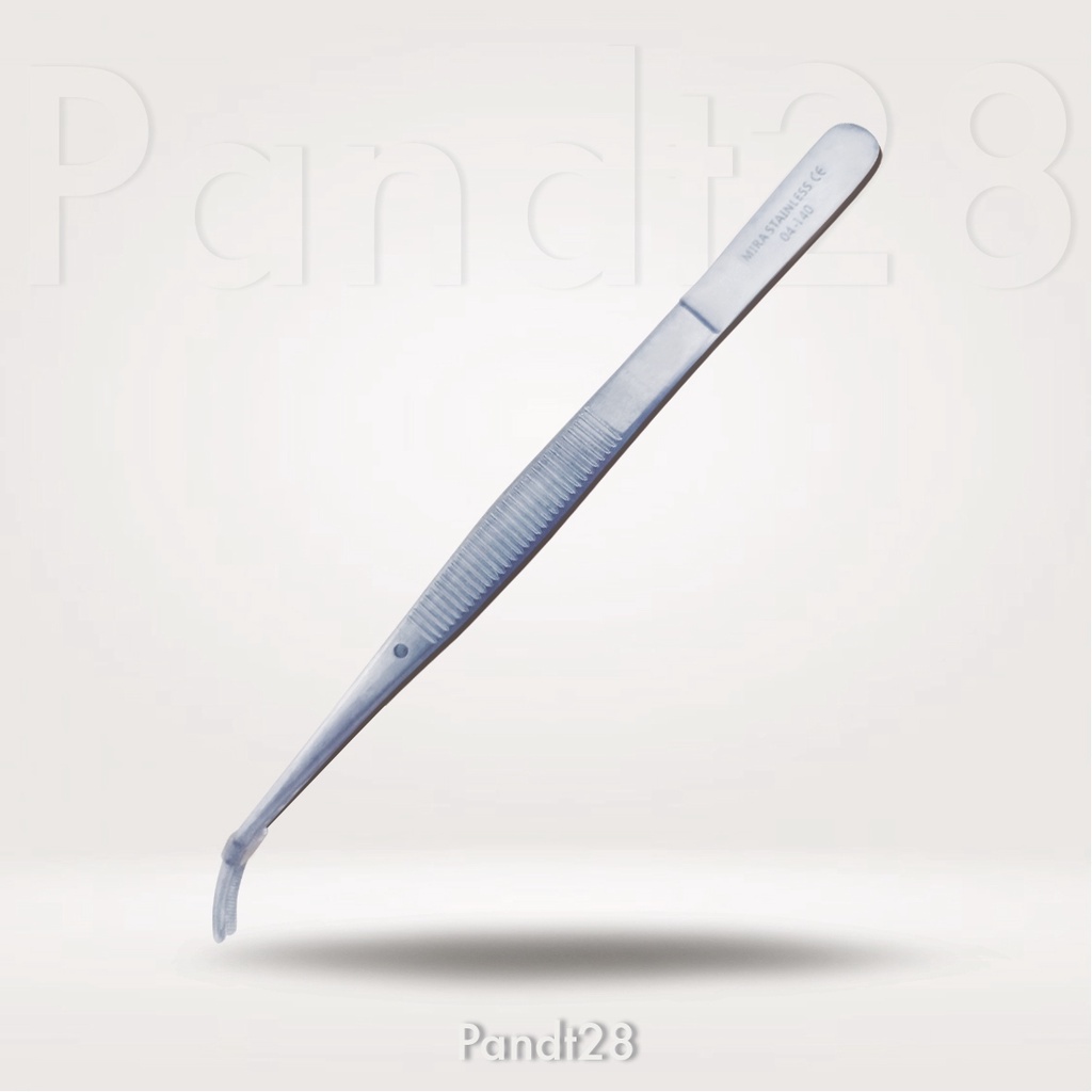 Semken Forceps (ปากคีบปลายโค้ง)ยาว 15ซม. ยี่ห้อ MIRA