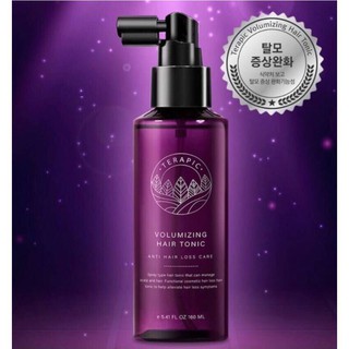 สูตรใหม่ 160ml Terapic Volumizing Hair Tonic Anti Hair Loss Care