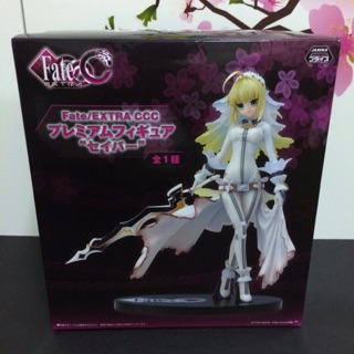 Fate / EXTRA CCC Premium Figure Saber ของ🇯🇵แท้ มือ 1  สูง 20 CM