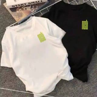 เสื้อยืด พิมพ์ลายโลโก้ nct ขนาดเล็ก สีเขียว ไซซ์ 3XL