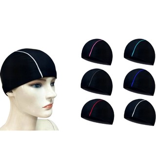 01หมวกว่ายน้ำผู้ใหญ่ใส่ได้ทั้งผู้ชายและผู้หญิง เด็กโตก็ใส่ได…