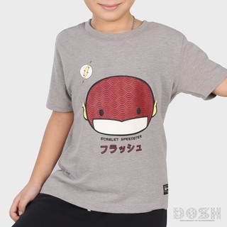 DOSH KIDS:BOYS T-SHIRTเสื้อยืดคอกลม แขนสั้น เด็กผู้ชาย ลิขสิทธิ์พิมพ์ลายการ์ตูน THE FLASH รุ่นEFBT5000