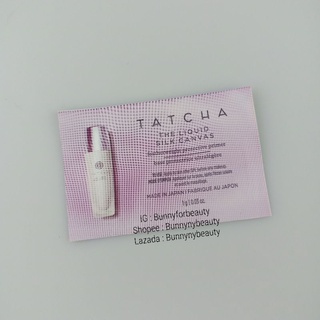 Tatcha The Liquid Silk Canvas Face Primer ขนาดทดลองแบบซอง 1 g