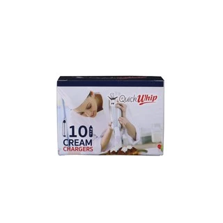แก๊สวิปครีม Quick whip (แก๊สไนทรัสออกไซด์) 10 กล่อง