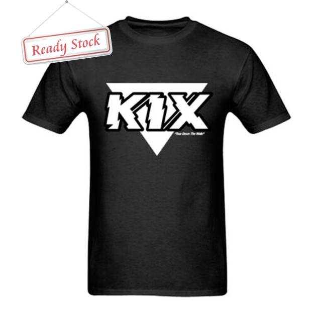 เสื้อยืดโลหะร็อค KIX