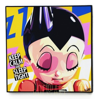 Astro Boy #2 แอสโตรบอย เจ้าหนูอะตอม เจ้าหนูปรมาณู การ์ตูน cartoon รูปภาพ​ติด​ผนัง​ pop art ของขวัญ กรอบรูป รูปภาพ