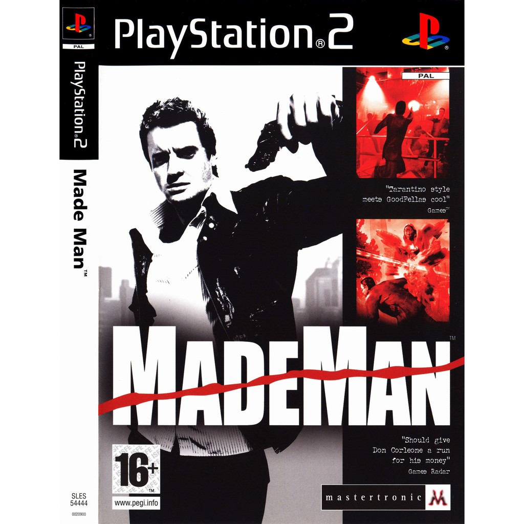 แผ่นเกมส์ MADE MAN PS2 Playstation2 คุณภาพสูง ราคาถูก