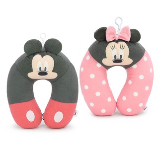 Disney ลิขสิทธิ์แท้ หมอนรองคอ Mickey / Minnie : Relax