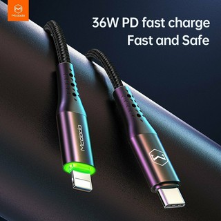 Mcdodo PD fast charge Type C to ip. Auto Disconnect 36W