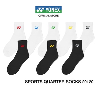 YONEX  SPORT QUARTER SOCKS 29120  ถุงเท้า หุ้นข้อ ช่วยดูดซับ…