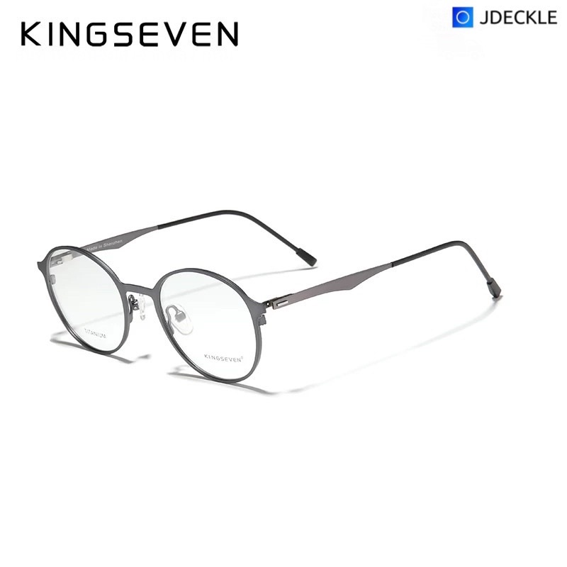 สินค้าคลัง กทม แว่นกรองแสงสีฟ้า KINGSEVEN รุ่น 9620 กรอบไทเทเนียม Super Blue Block กรองแสงสีฟ้า 95%กันUV ราคา ถูกที่สุด ดีลบีเคเค แกลเลอรีภาพที่ 6