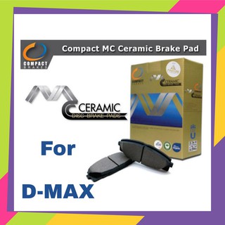 ผ้าเบรก ดิกส์หน้า Isuzu D-Max ผ้าเบรค Compact Brakes รุ่นCeramic