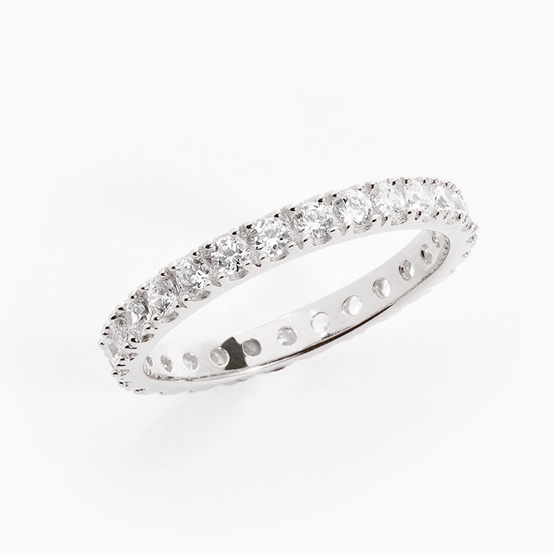 Jewellista แหวน Abigail เงินแท้ 925 ประดับพลอย CZ – โปรปัง