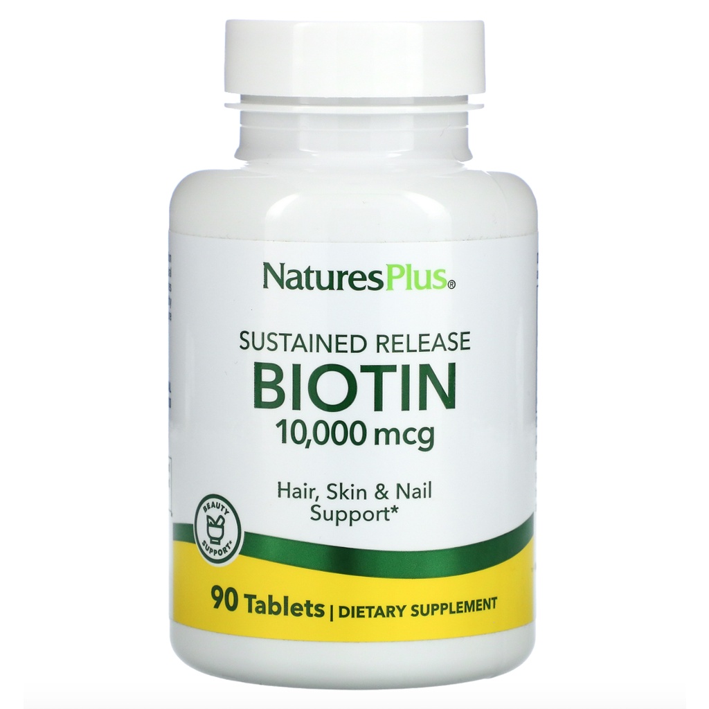 Nature's Plus, Biotin Sustained Release 90 Tablets