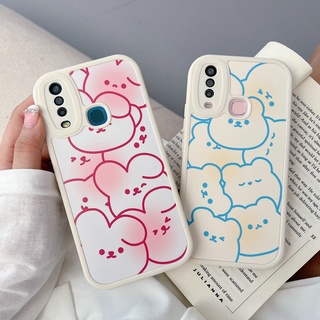 for Infinix Hot 11 10 9 Play Hot 11s 10s Note 8 Smart 5 6 Tecno Spark 5 Pro Cute Rabbit Back Cover with Camera Lens Soft TPU Case STDFP026