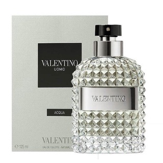 ของแท้!!! Rare item Valentino Uomo Aqua EDT for Men 125 ml กล่องซีล (พร้อมส่งค่ะ)