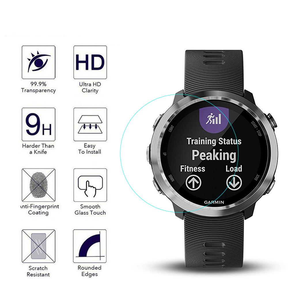 ฟิล์มกระจกนิรภัยกันรอยหน้าจอ 2.5d สําหรับ Garmin 645 245