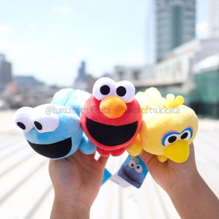 กระเป๋าดินสอ Elmo เอลโม่ &amp; Cookie Monster คุกกี้มอนสเตอร์ &amp; Big Bird บิ๊กเบิร์ด 11นิ้ว เอลโม Sesame Street เซซามิสตรีท