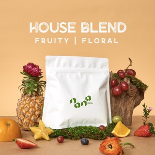 Nana Coffee Roasters เมล็ดกาแฟ คั่วกลาง - House Blend 200g