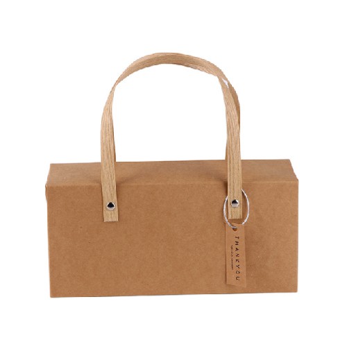 กล่องของขวัญ ของฝาก ของชำร่วย ใส่ขนม กล่องกระดาษสีน้ำตาล ถุงของขวัญ ปีใหม่ รับไหว้ เทศกาล สงกรานต์ ราคาถูก - รูปที่ 2