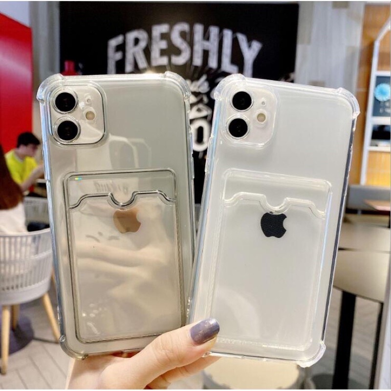 เคสไอโฟน caseiPhone เคสกันกระแทกใส่รูป ใส่บัตร สำหรับiPhone7 8 se2020 7Plus 8plus 11 12 12promax 13 