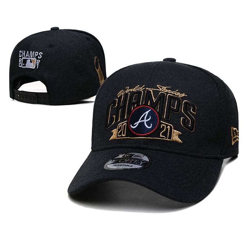 Mlb Atlanta Braves Hat หมวกเบสบอลแบบปรับได้