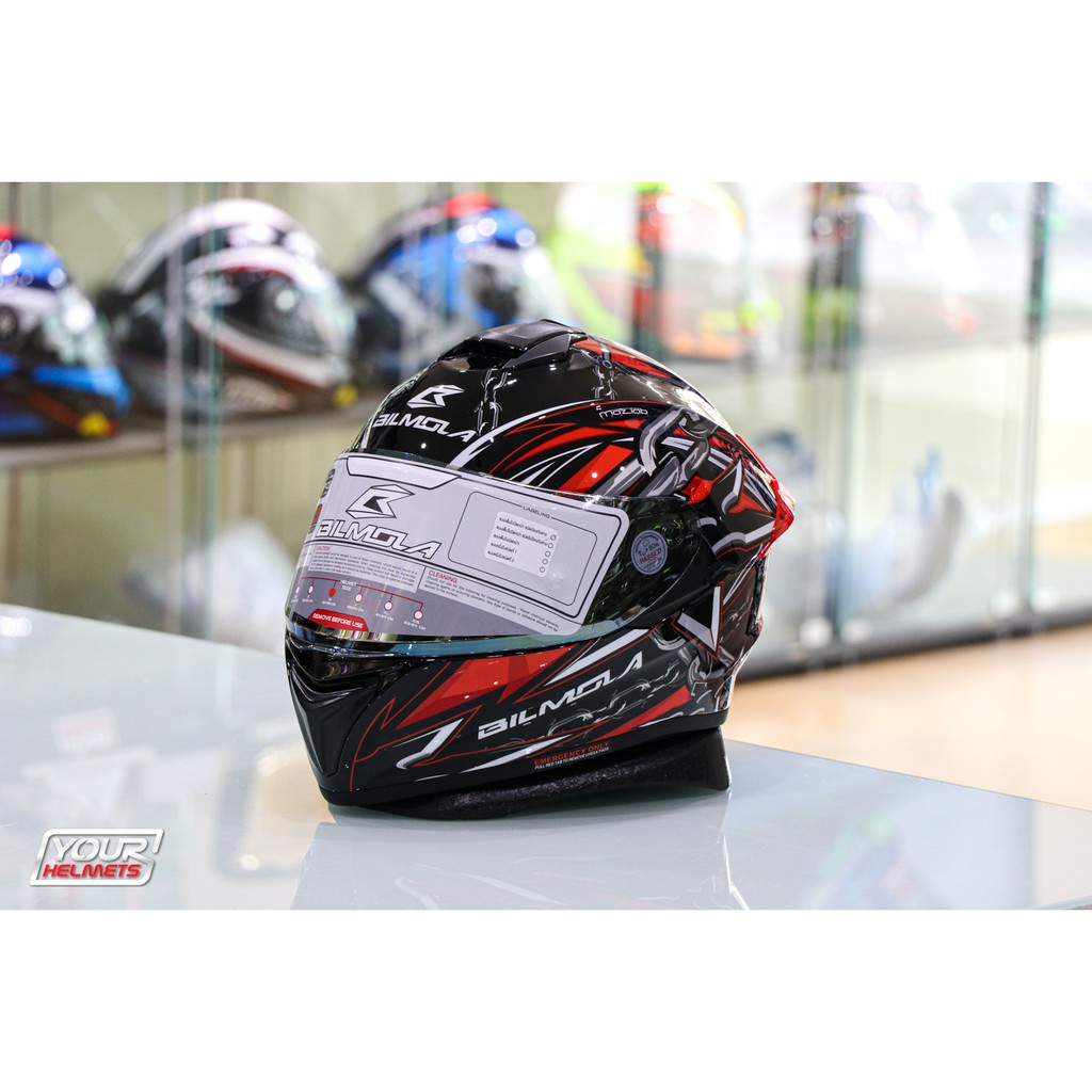 หมวกกันน็อค BILMOLA HELMETS NEX NINJA RED