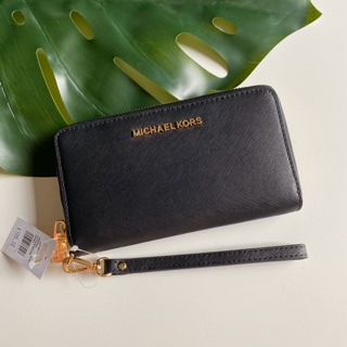 แท้💯🇺🇸 Michael Kors กระเป๋าสตางค์ Signature Jet Set