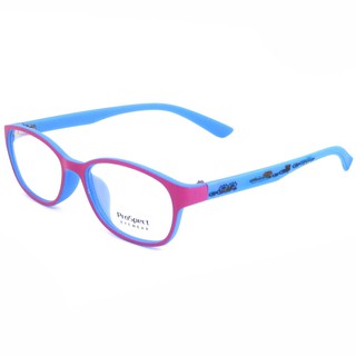 แว่นตาเกาหลีเด็ก Fashion Korea Children แว่นตาเด็ก รุ่น Prospect 8073 C-12 สีชมพูตัดฟ้า