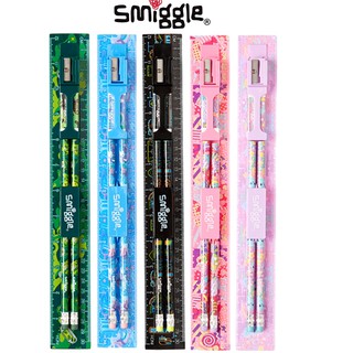 Smiggle 🌸 Far Away Ruler Stationery Combo