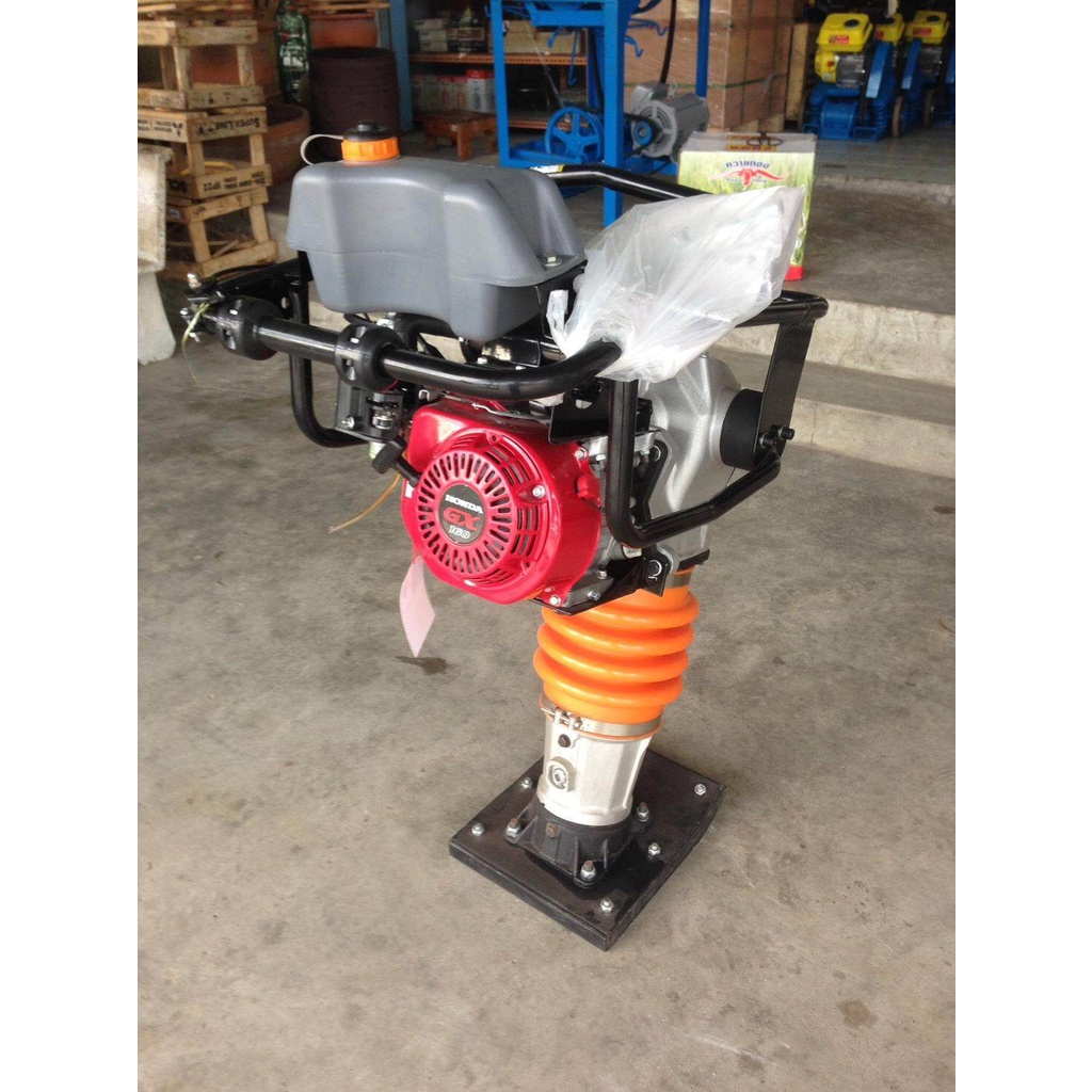 🔥โค้ดINC3LEL3ลด30฿เครื่องตบดินแบบกระโดด Soil Compactor  ยี่ห้อ HONDA รุ่น GX160