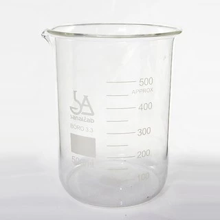 บีกเกอร์ทนไฟ (Borosilicate Glass) 25 / 50 / 100 / 150 / 250 / 500 / 600 / 1000 / 2000 / 3000 / 5000 มิลลิลิตร (ฺBeaker)