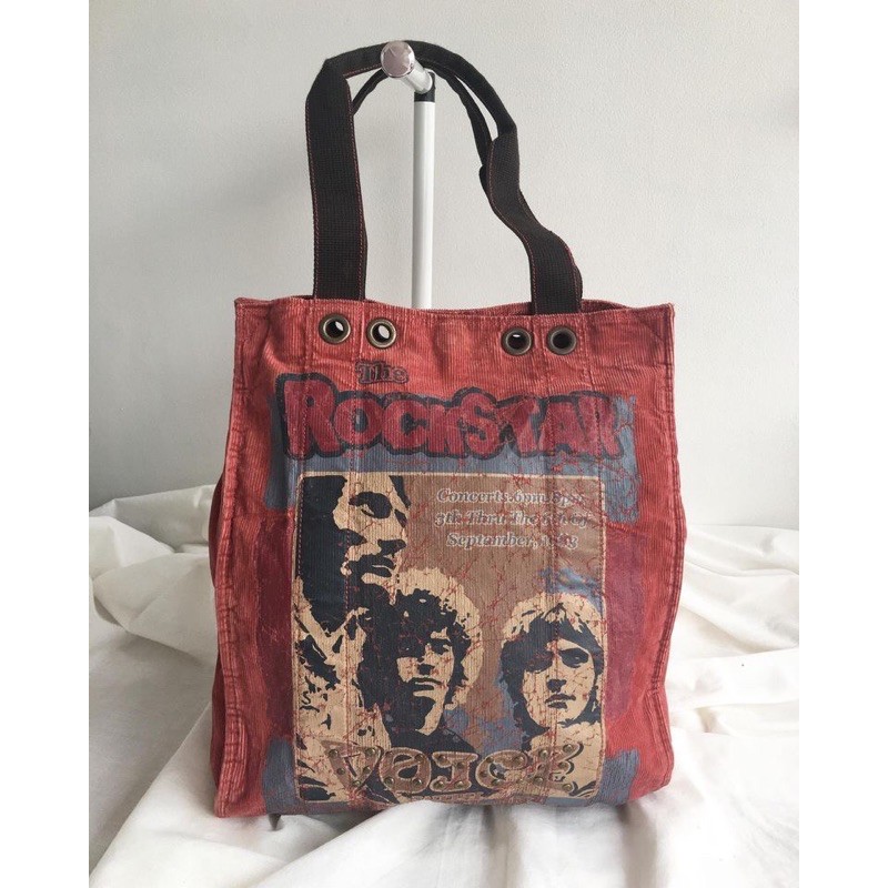 กระเป๋าผ้ามือสอง :TBJ Jeans