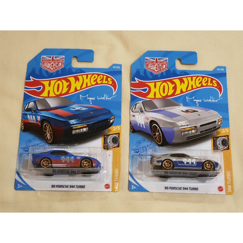 Hot wheels 89 Porsche 944 turbo