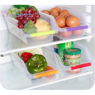 Thebest Kitchen Fridge Space Saver Organizer Slide Under Shelf organizer refrigerator storage basket