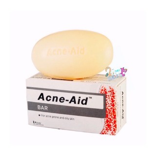 Acne Aid bar สบู่ก้อน 100g ลดความมัน ลดสิว