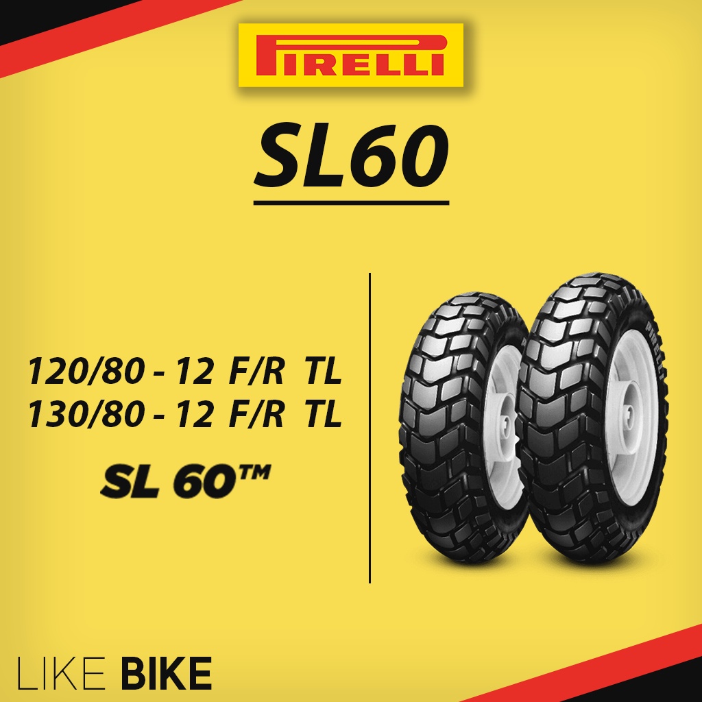 **เปิดร้านใหม่** ยางนอก Pirelli SL60 ขอบ 12 ยางรถมอเตอไซค์