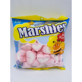 มาร์ชี่ส์ มาร์ชเมลโล่ มาร์ชแมลโลว์ มาชเมลโล่ ขนม marsh mellows marshies soft ขนม camping 150 กรัม c2