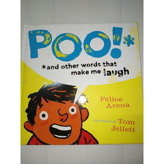 หนังสือภาษาอังกฤษปกแข็งPoo and Other Words That Make Me Laughหนังสือโดย เฟลิซ อาเรนา