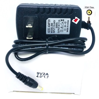 อะแดปเตอร์Adapter9V2Aหม้อแปลง หัว4.0*1.7mm