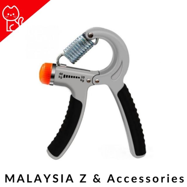 การออกกําลังกายแบบปรับได้ Hand Power Grip Hand Exerciser Gripper 10-40 Kg สําหรับข้อมือปลายแขนนักกีฬ