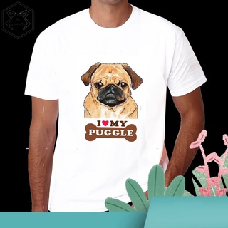 เสื้อยืด เสื้อยืดลายหมา เสื้อยืดสกรีนลายหมา PUG ปั๊ก TDN221