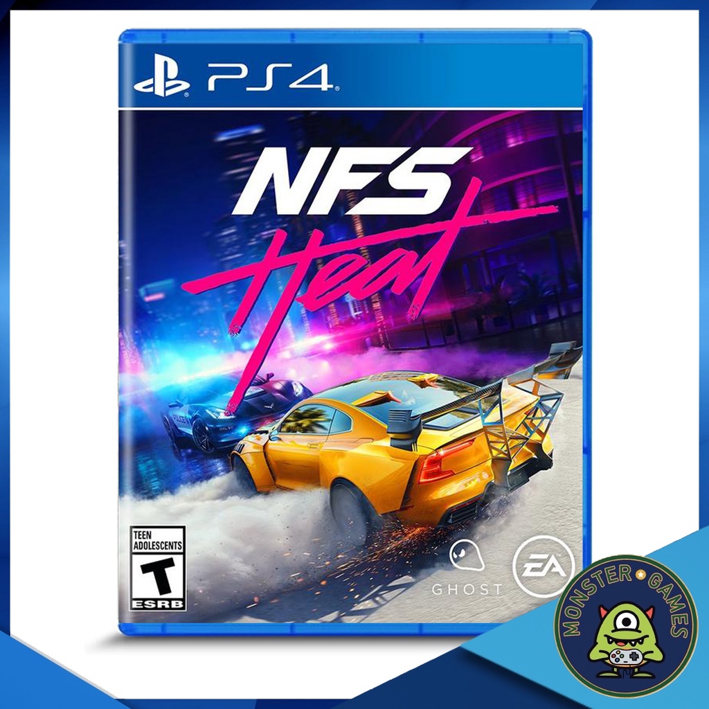 Need for Speed Heat Ps4 Game แผ่นแท้มือ1!!!!! (NFS Heat Ps4)