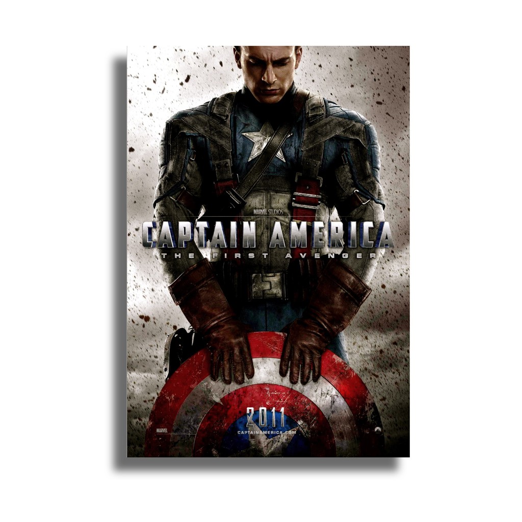โปสเตอร์ Captain America Movie Poster